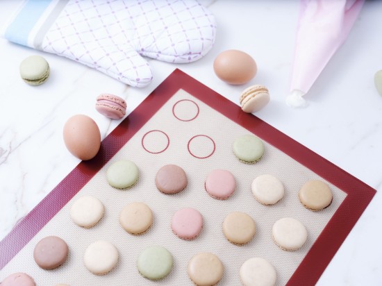 Tappetino da forno per macarons, silicone, 30×40 cm - NoStik