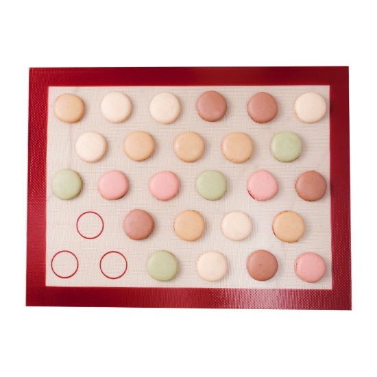 Tappetino da forno per macarons, silicone, 30×40 cm - NoStik