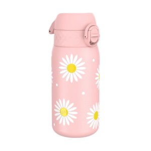 Waterfles voor kinderen, roestvrij staal, 400 ml, Daisies - Ion8