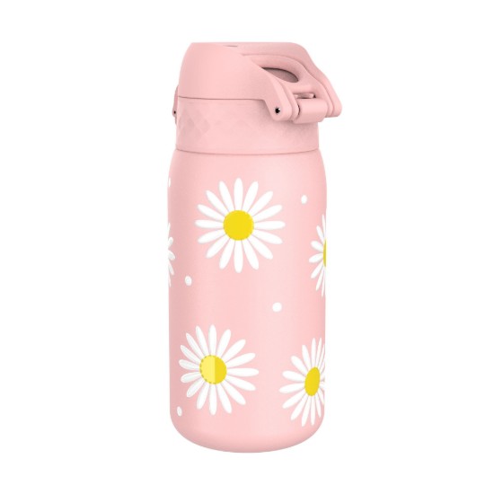 Waterfles voor kinderen, roestvrij staal, 400 ml, Daisies - Ion8