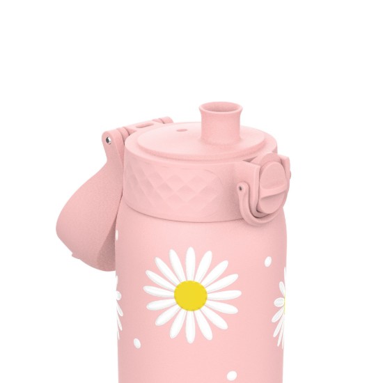Waterfles voor kinderen, roestvrij staal, 400 ml, Daisies - Ion8