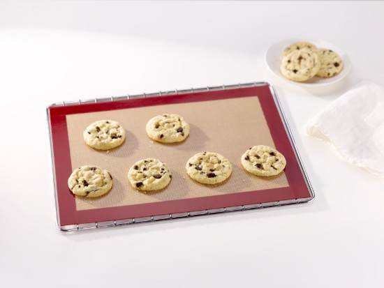 Baking mat, fibreglass / silicone, 31 × 52 cm, GN1/1 - NoStik