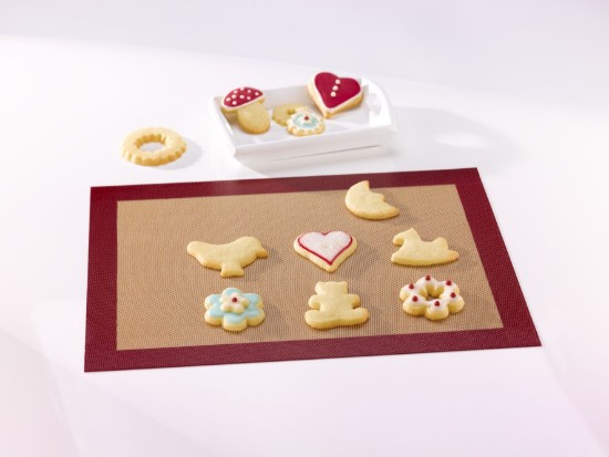 Baking mat, fibreglass / silicone, 31 × 52 cm, GN1/1 - NoStik