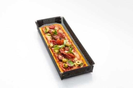 Perforert brett for baking av baguetter, glassfiber, 30 × 8 × 3 cm - NoStik