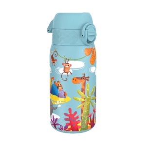 Waterfles voor kinderen, roestvrij staal, 400 ml Safari - Ion8