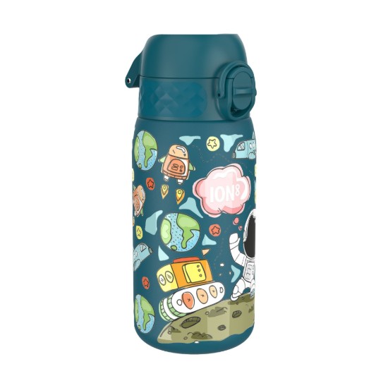 Láhev na vodu pro děti, nerezová ocel, 400 ml, Space - Ion8