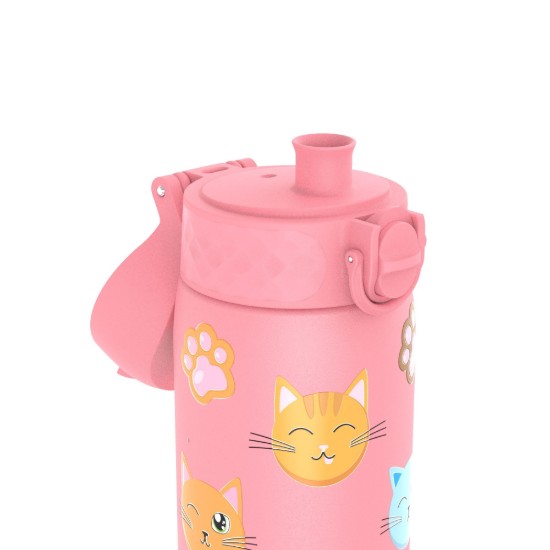 "Slim" láhev na vodu, nerezová ocel, 600 ml, Cats - Ion8