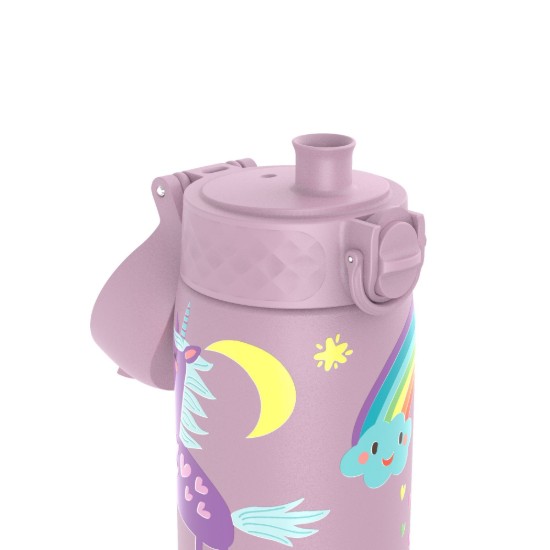 Μπουκάλι νερού "Slim", από ανοξείδωτο ατσάλι, 600 ml, Unicorns - Ion8