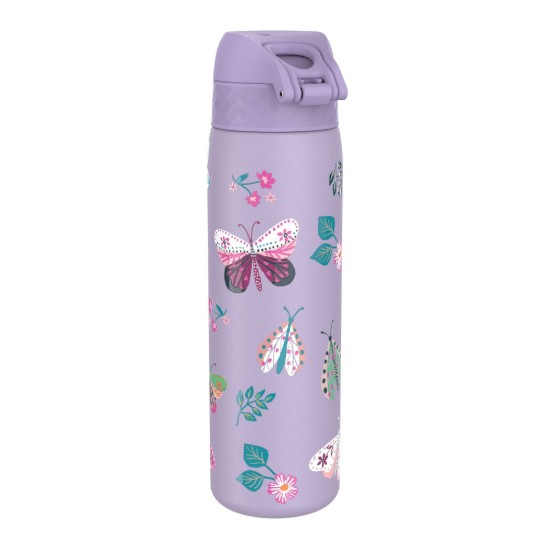 Borraccia "Slim", acciaio inox, 500 ml, Butterflies - Ion8