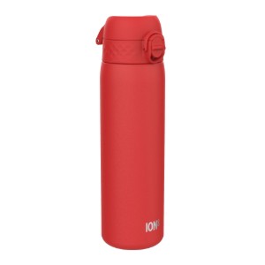 Waterfles "Slim", roestvrij staal, 500 ml, Rood - Ion8