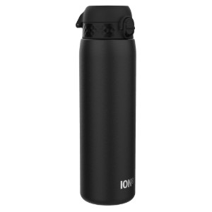 Waterfles, roestvrij staal, 920 ml, Zwart - Ion8