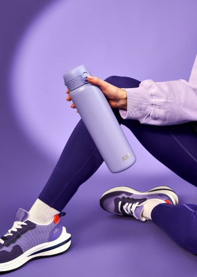 Vandflaske, rustfrit stål, 920 ml Periwinkle - Ion8