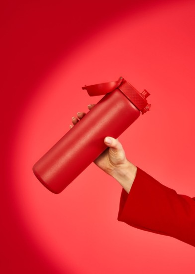 Water bottle, stainless steel, 920 ml, Red - Ion8