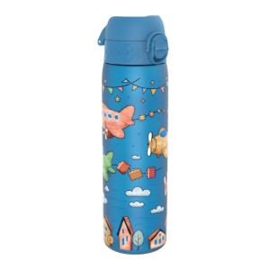 Waterfles "Slim" voor kinderen, recyclon™, 500 ml, Airplanes - Ion8