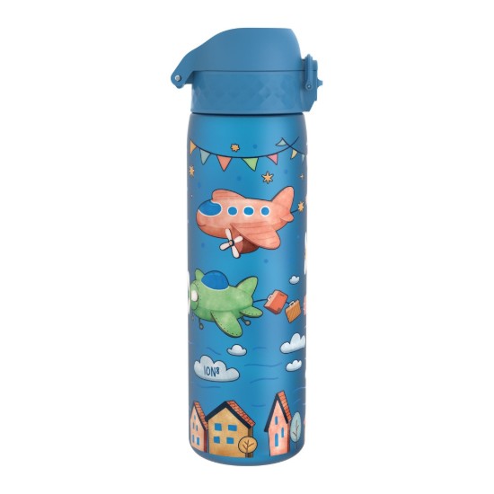 "Slim" láhev na vodu pro děti, recyclon™, 500 ml, Airplanes - Ion8