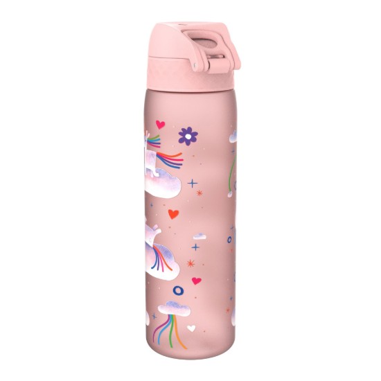 "Slim" μπουκάλι νερού για παιδιά, recyclon™, 500 ml, Unicorn Rainbows - Ion8