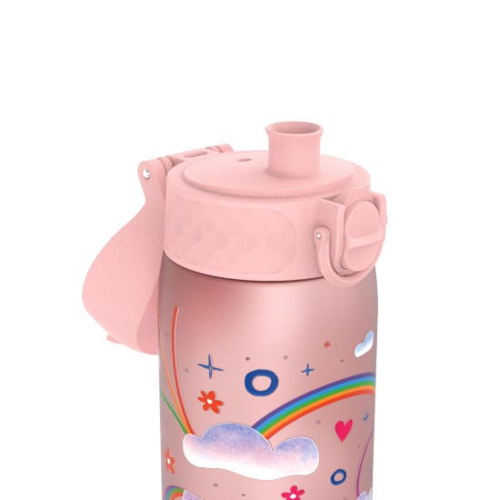 "Slim" μπουκάλι νερού για παιδιά, recyclon™, 500 ml, Unicorn Rainbows - Ion8