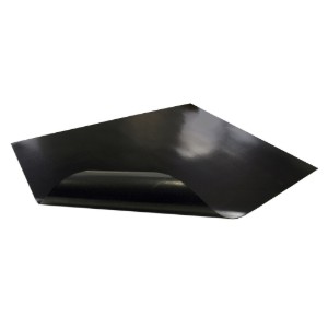 Bakplaat, herbruikbaar, glasvezel, 40 × 33 cm, Zwart - NoStik