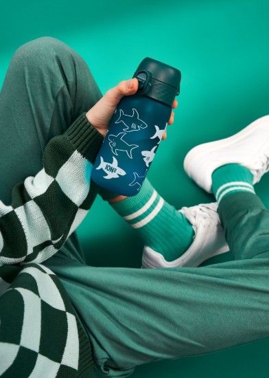 Sticla apa pentru copii, recyclon, 350ml, Shark - Ion8