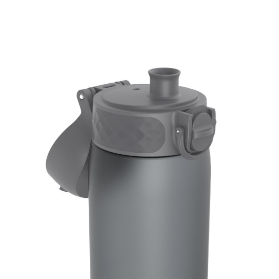 "Slim" vattenflaska, recyclon™, 500 ml, Grå - Ion8