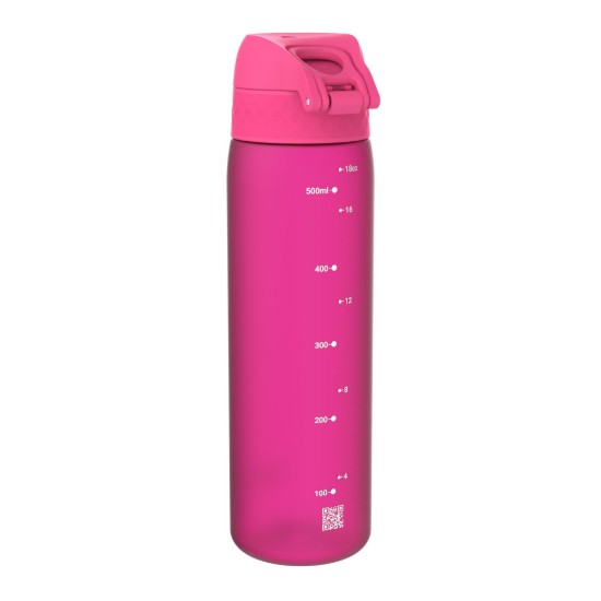 Waterfles "Slim", recyclon™, 500 ml, Roze - Ion8