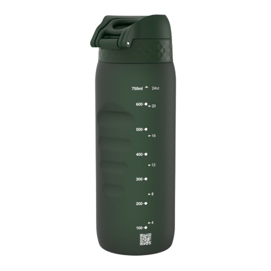 Waterfles, recyclon™, 750 ml, Dark Green - Ion8