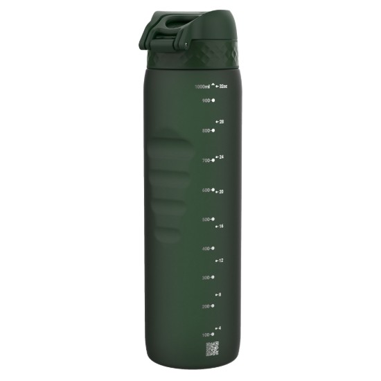 Water bottle, recyclon™, 1 L, Dark Green - Ion8