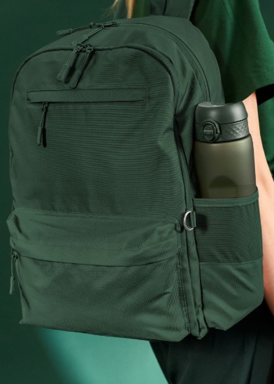 Water bottle, recyclon™, 1 L, Dark Green - Ion8