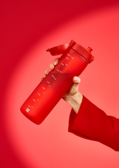 Garrafa de água, recyclon™, 1 L, Vermelha - Ion8