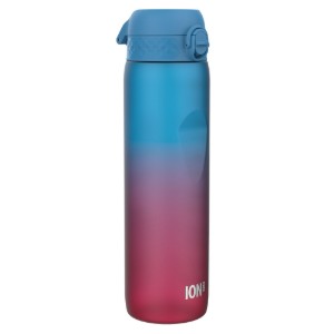 Waterfles "Times To Drink", recyclon™, 1L, Blue&Pink - Ion8