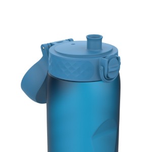 Waterfles "Times To Drink", recyclon™, 1L, Blue&Pink - Ion8