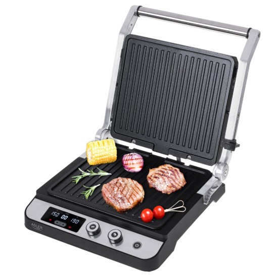LED 2 in 1 elektrische grill, 3000W - Adler