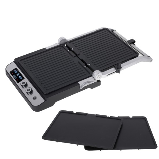 LED 2 in 1 elektrische grill, 3000W - Adler