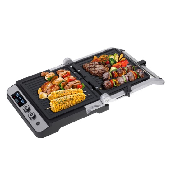 LED 2 in 1 elektrische grill, 3000W - Adler
