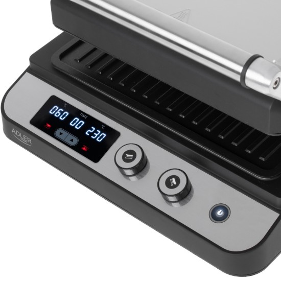 LED 2 in 1 elektrische grill, 3000W - Adler