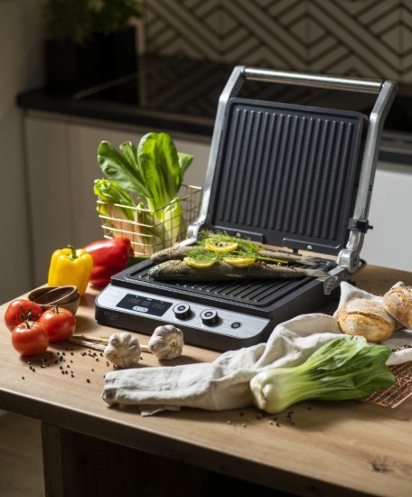 LED 2 in 1 elektrische grill, 3000W - Adler