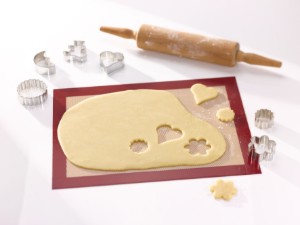 Bakplaat, glasvezel/siliconen, 38,5×58,5 cm - NoStik
