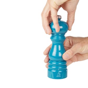 U'select pepper grinder, 18 cm, "Parisrama", Pacific Blue - Peugeot