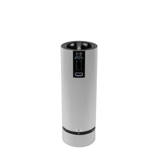 Macinasale elettrico, 15 cm, 'Line', Aluminium - Peugeot