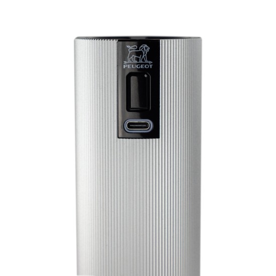 Macinasale elettrico, 15 cm, 'Line', Aluminium - Peugeot