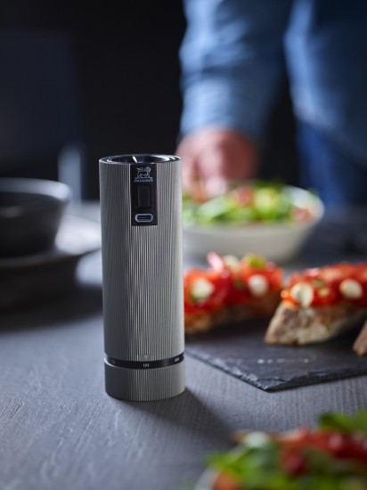 Macinapepe elettrico, 15 cm, 'Line', 'Carbon' - Peugeot