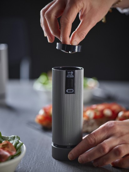 Macinapepe elettrico, 15 cm, 'Line', 'Carbon' - Peugeot