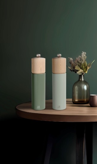 Zoutmolen, 21 cm, "Boreal", Sage Green - Peugeot