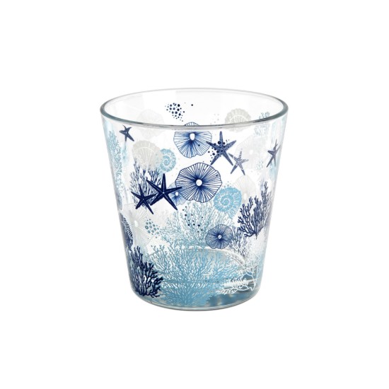 Set de 3 verres à eau en verre 270 ml "Coral" - Decover