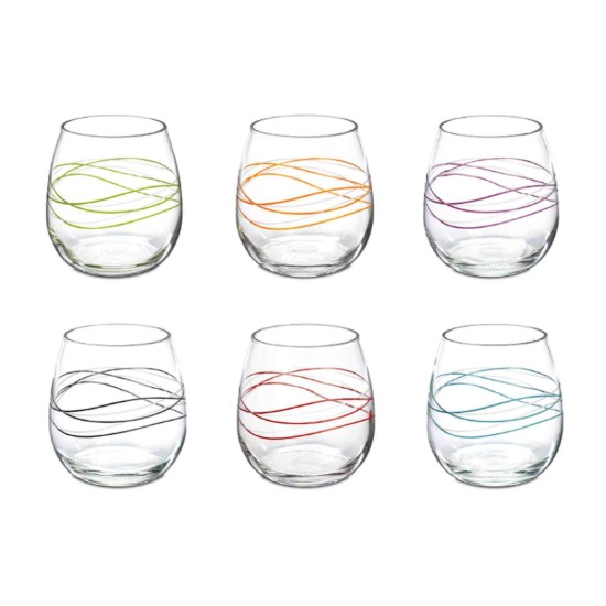 Σετ 6 ποτήρια νερού, από γυαλί, 520 ml "Ducale Stemless" - Decover