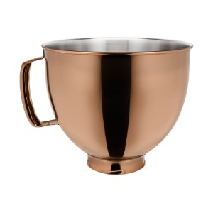 Stainless steel bowl, 4.8L, Radiant Copper - KitchenAid