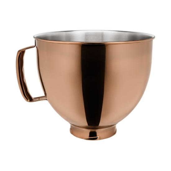 Stainless steel bowl, 4.8L, Radiant Copper - KitchenAid