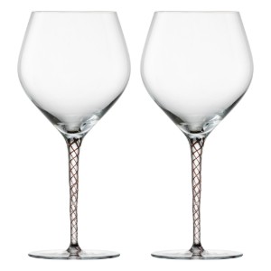 Set van 2 Bourgondische wijnglazen, kristallijn glas, 646 ml, "Eggplant", "Spirit" - Schott Zwiesel