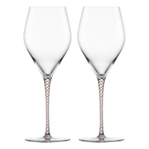 Set van 2 rode wijnglazen, kristallijn glas, 480 ml, Eggplant, "Spirit" - Schott Zwiesel