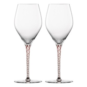 Set van 2 wijnglazen, kristalglas, 358 ml, Eggplant, "Spirit" - Schott Zwiesel